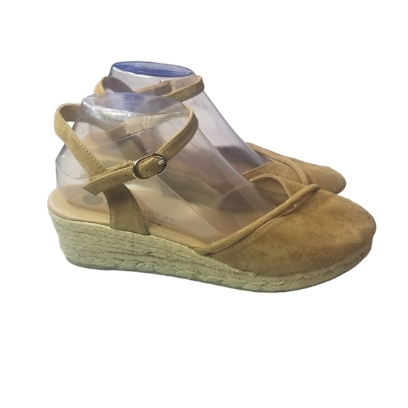 Eric michael suede espadrille sandals - Picture 2 of 13